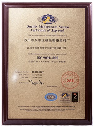 ISO Certificate